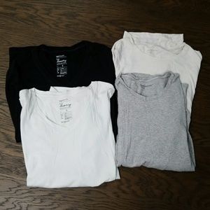 4 Long Sleeve GAP Maternity Shirts
